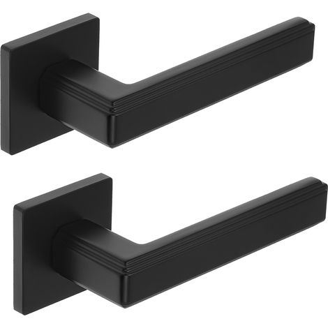 Maniglia interna per porta Kuchinox TESSERA nera (1/5)