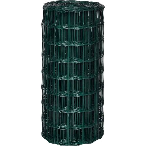Panneaux de clôture Fer revêtu de PVC Vert fr45376 (1/3)