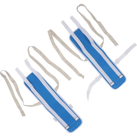 Sangle de Sécurité pour Lit - 2 Pièces Ceinture de Genou Anti-Chute pour Personnes Âgées (1/5)