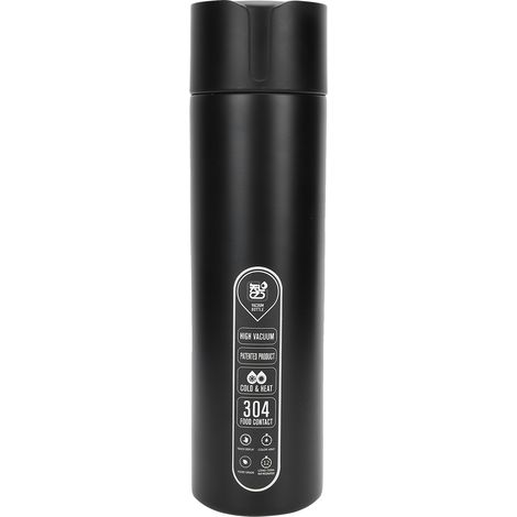 Bouteille Isolée Thermique - Affichage Numérique de Température - Batterie Intégrée - 420 ml - Pour Eau Chaude et Froide (1/5)