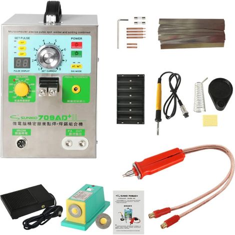 709AD + 18650 Batterie Lithium Soudeuse par Points Induction Automatique Haute Puissance Machine De Soudage par Points 3.2KW Soudeuse par Points Soudeurs De Batterie (1/5)