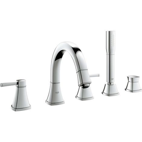 Grohe Combinaison de baignoire 5 trous Grandera, Coloris: chrome - 19919000 (1/2)