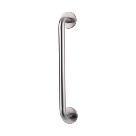 Poignée de Tirage Tubulaire Ø19mm Tout Type de Porte - Entraxe 150 mm - Fixation Invisible, Montage sur Rosace (Non Comprise) - Matériau Inox Résistant - Finition Inox Brossé