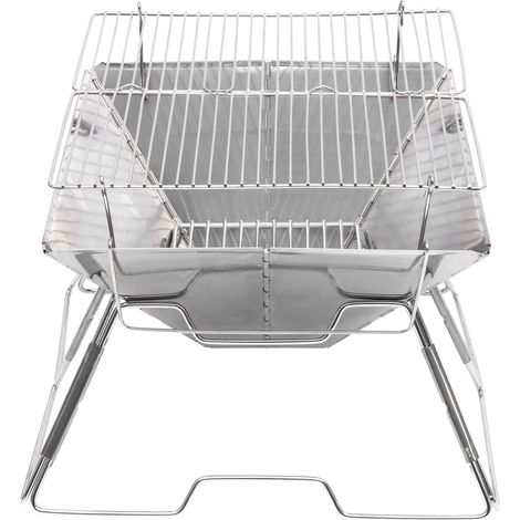 Churrasco relevable en acier inoxydable pour extérieur et quincaillerie (1/5)
