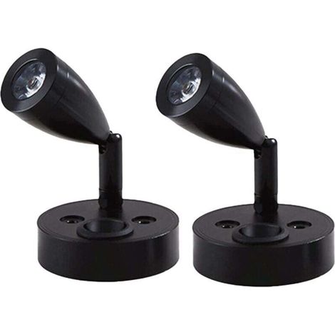 2 Pièces Lampes de Lecture Spot LED 12V Interrupteur réglable Lampe de Chevet Murale lumière intérieure Camping-Car 6000K Blanche pour Camping-Car (1/5)