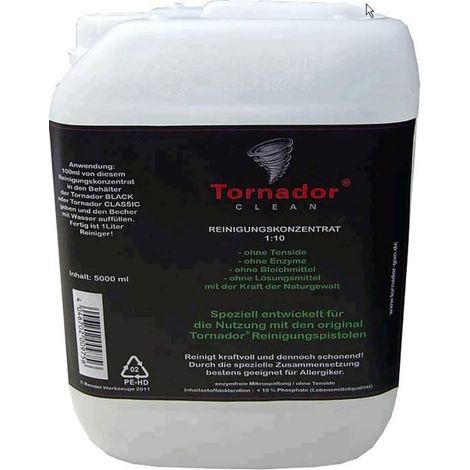Tornador Tornador-Clean Limpiador Concentrado Transparente 5L