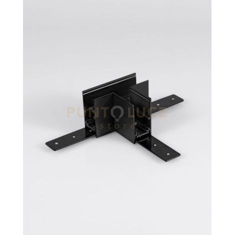 GIUNTO A "T" MECCANICO PER BINARIO 48V H5,4cm NERO