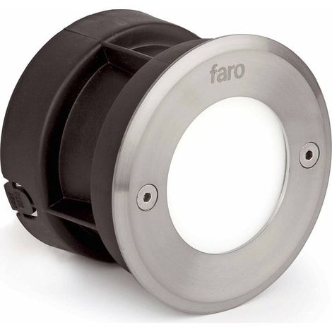 LED-18 Wand- und Bodeneinbauleuchte schwarz matt von FARO 71498N (1/2)