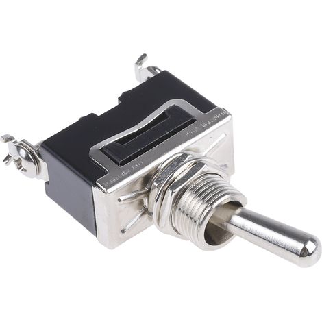 Interrupteur à levier RS PRO, On-On, 1RT, 20 A, 28 V c.c. ( Prix pour 1 ) (1/3)
