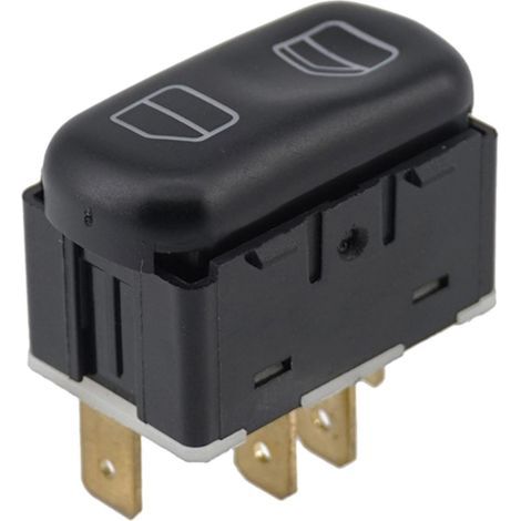 Hauptschalter für elektrische Fensterheber, robuster Druckknopf für Mercedes 10942503 1995-2006 (1/4)