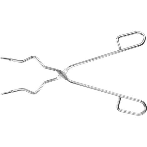 Pince à Flacon Argentée en Acier Inoxydable Légère et Facile à Transporter Pince à Bécher Multifonctionnelle pour Laboratoire pour Usage Scientifique (1/5)