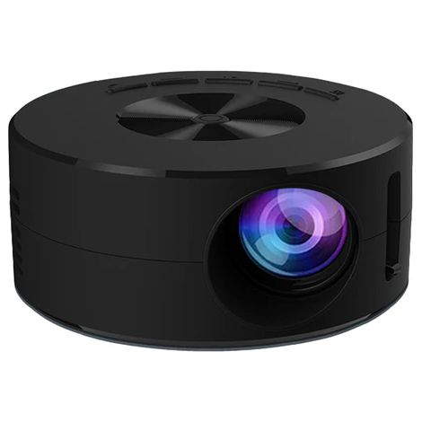 Projecteur Mini Portable Avec Haut-Parleurs Integres pour Telephone - Projecteur Video Sans Fil pour Smartphone et