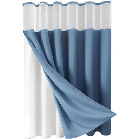 Abverkauf von Badezimmerartikeln Duschvorhänge, modernes langes Duschvorhang-Set, 72 x 72 Zoll.