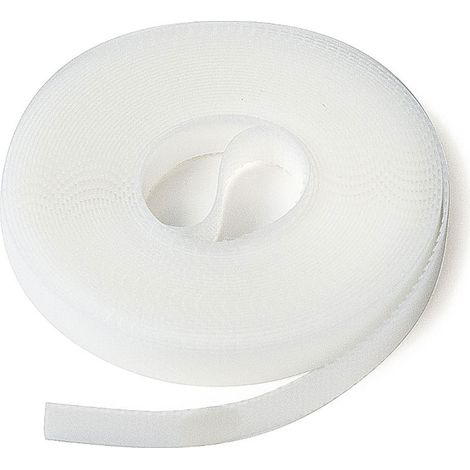 Cinta adhesiva blanca para mosquitera de poliéster, 650 cm