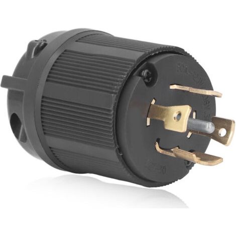 Adaptateur de Prise Verrouillable NEMA L21-30 30A 120/208V 5 Broches pour Équipements (1/5)