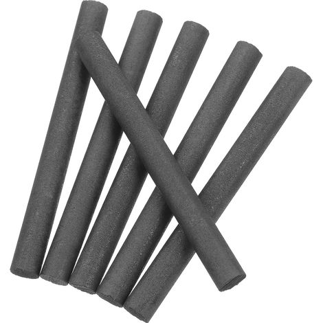 6pcs Tiges de Graphite pour Agitation en Fusion, Bâtonnets Faciles à Saisir en Graphite, Usage Polyvalent L'or L'argenté (1/5)