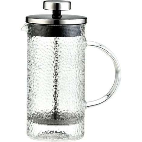 "Udine" Kolbenkaffeemaschine/Teekanne aus robustem Borosilikatglas für 3 Tassen (350ml)