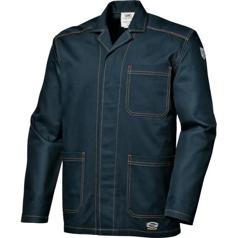 SIR SAFETY SYSTEM SYMBOL Veste de travail longue en coton bleu marine Taille 62