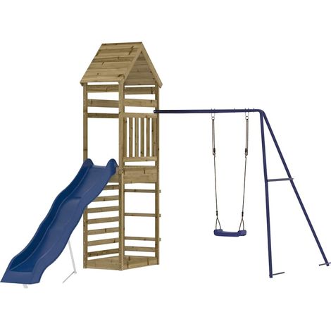 Maison Exclusive - Set da Gioco da Esterno in Legno di Pino Impregnato