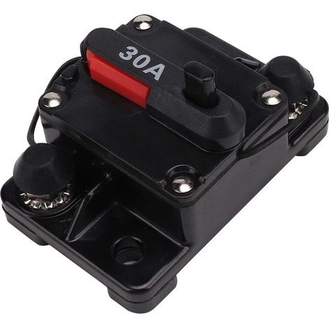 Selbstzurücksetzende Sicherung 12V 30A 40A 60A - 24V Kfz-Sicherungshalter zum Einbauen