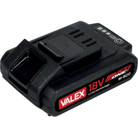 Batteria VALEX 1060158 M-B20 - 18V - 2.0Ah - per elettroutensili ONEALL