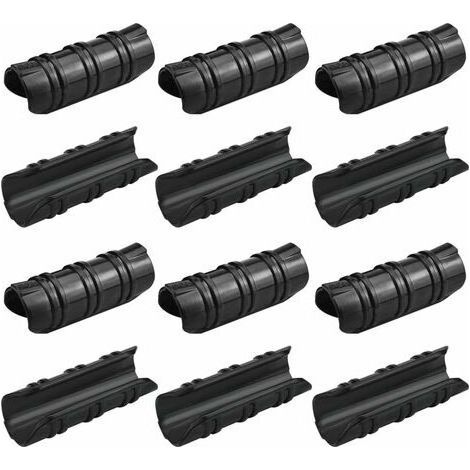 Ulisem 100 pezzi Clip per serra da 25 mm Clip per serra da giardino Resistenti alle alte temperature Durevoli Fissaggi per teloni da serra Facili da usare per fissare striscioni, tubi e film da giardi (1/5)