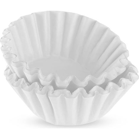 Cesta para filtro de café, Filtros de café, 100 unidades, Cesta, Papel, Filtro de cesta, filtros de café, papel de filtro de cesta, blanco (1/5)