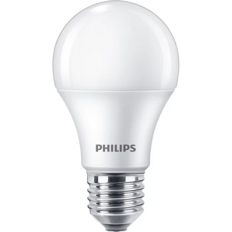 Bombilla LED Philips CorePro E27 de 10 W = 75 W, 4000 K, luz neutra.