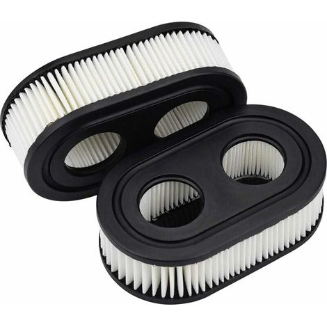 2 PCS Filtre à Air pour Tondeuse à Gazon, 593260, Noir (1/4)