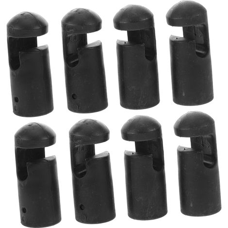 8 x Plastic Trampoline Post Caps Replacement Accessories for Fixing and Protecting the Safety Net (1/5)