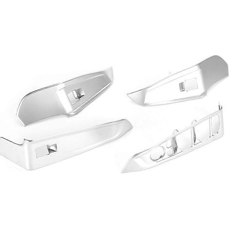 4pcs ABS chromé garniture de panneau de commutateur lève-vitre pour BMW Série 3 G20 G28 2020, couvercle élégant et protecteur. (1/4)