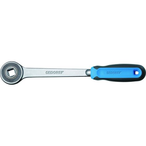 380001 Chiave combinata a gradini con cricchetto 1/2" (1/2)