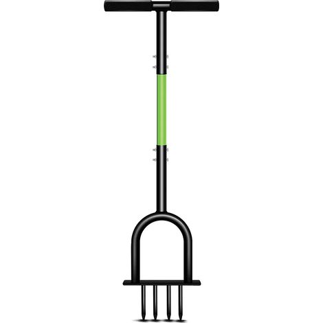 Outil de jardinage 4 en 1 acier 98 x 30 x 6 cm