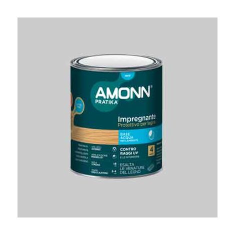 IMPREGNANTE ALL'ACQUA AMONN 2,50 lt - Noce chiaro - AMONN