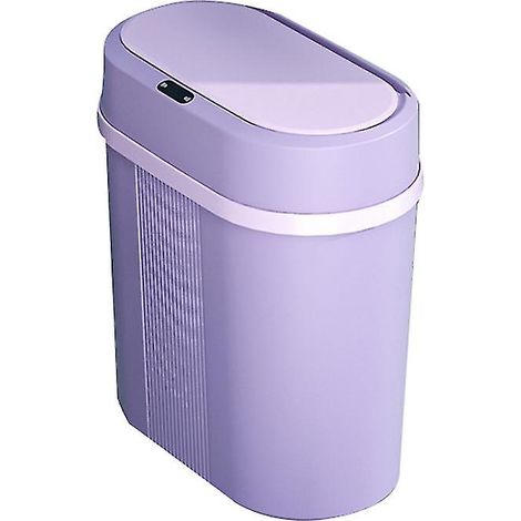 Poubelle électronique automatique étanche pour salle de bain et cuisine, poubelle intelligente pour les déchets (1/5)