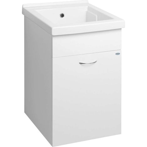 Aqualine Keramia Fresh - Armario bajo el fregadero 43x70x48 cm, blanco 57034 (1/5)