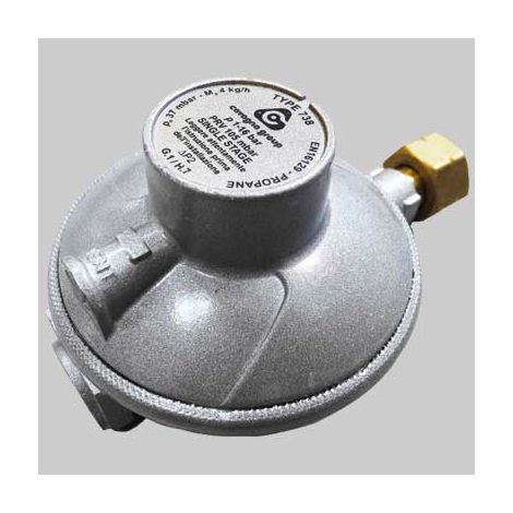 REGOLATORE GPL BASSA PRESSIONE A NORMA UNI7131  Kg 3     MADE IN ITALY