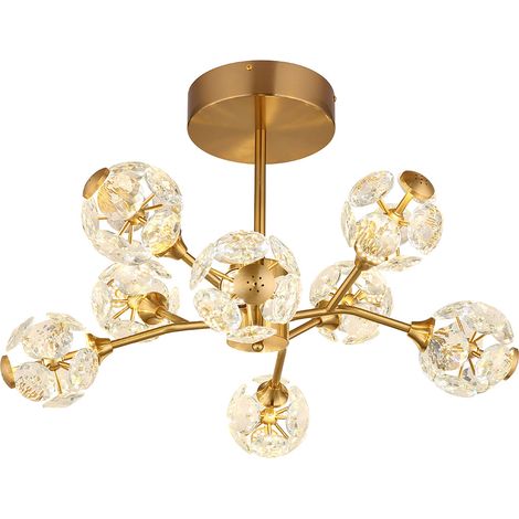 Globo - deckenleuchte - VIRINA - gold - glas - Ø 65cm - LED - (1/5)