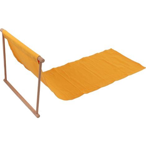 DUUTI Strandliege, tragbare Schlafmatte, Bodenmatte für Urlaub und Reisen im Freien, Gelb (1/5)
