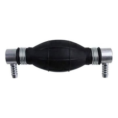 HOXILEELEO - Pompe Poire d'Amorçage pour Système Alimentation Carburant Gasoil Essence Diesel 8mm Coude 90° Universel (1/3)