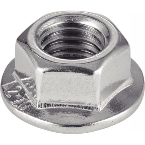 Rändelmuttern mit Schalungsflansch - Edelstahl A2 M8 - Packung zu 200