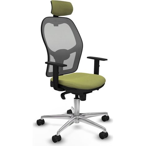 Sedia Ufficio con Poggiatesta Piqueras y Crespo 1D086N2 Verde (1/5)