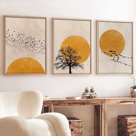 Cuadro Menorika, Estructura de Madera Nobilitada, 50x70h cm Multicolor (1/5)