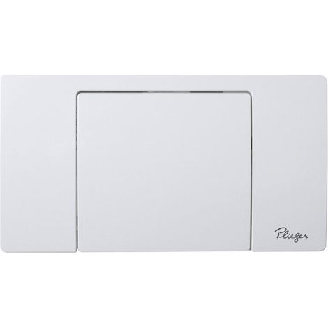 Plieger Neckar plaque de commande pour commande frontale start-stop blanc