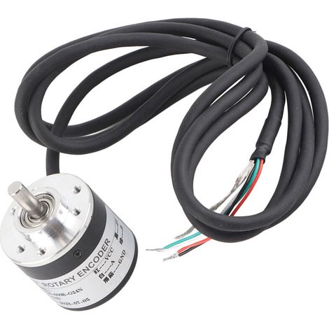 Hochpräziser inkrementeller Magnetgeber 600P/R, 5–24 V, 2-phasig, AB, 6-mm-Welle (1/5)