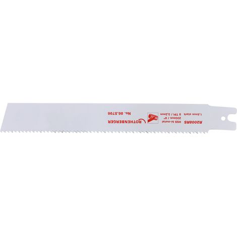 ROTHENBERGER ROTIGER HOJA DE SIERRA HSS-BI CON VÁSTAGO UNIVERSAL (PAQUETE DE 5) - 865796 (1/2)
