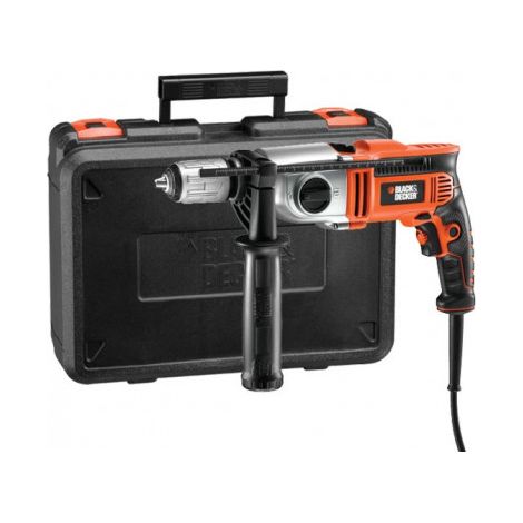 Taladro Percutor, 850W, 2 Velocidades Mecánicas - Black+Decker KR8542K-QS