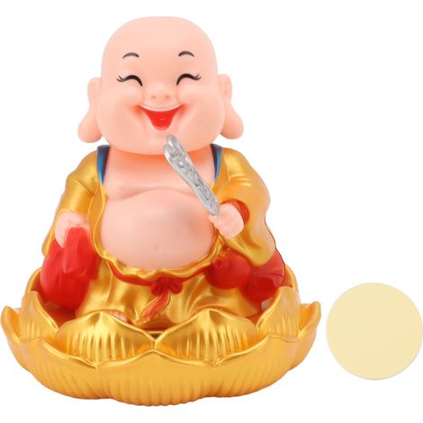 solaire de Bouddha Maitreya à tête oscillante ornement de (1/5)
