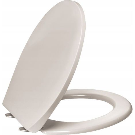 Asiento de inodoro BENEFIT SLIM BLANCO con cierre suave (1/2)