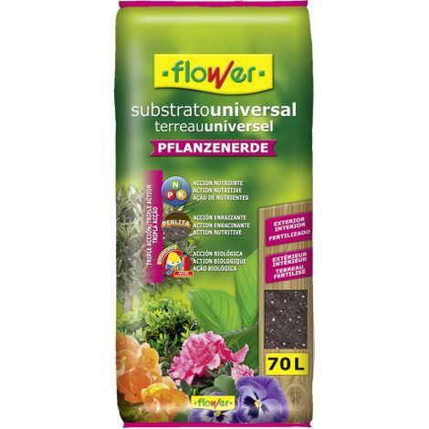 FLOWER substrato univ. pflanzenerde 70lt 80119 flower , substrato univ. pflanzenerde 70lt 80119 flower
